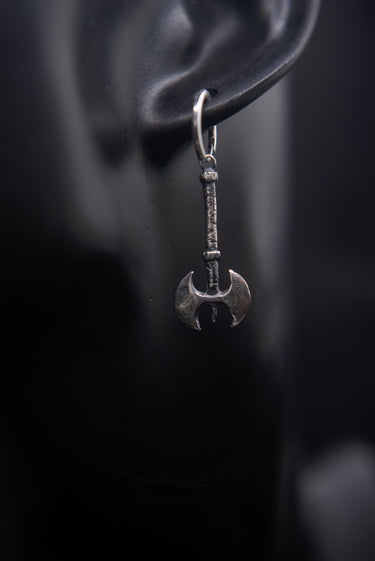 barbarian battle axe earring