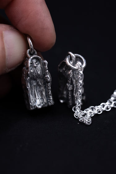 fantasy wizard pendant