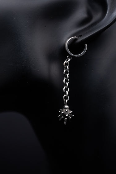 medieval flail earring