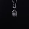 medieval castle stairs pendant