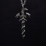 fantasy dragon pendant jewellery, acotar, fourth wing, game of thrones inspired, booktok jewellery