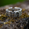 dungeon silver ring dark fantasy