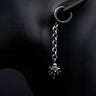 medieval flail earring