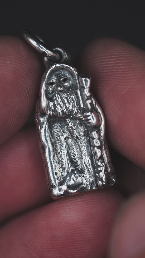 fantasy wizard pendant