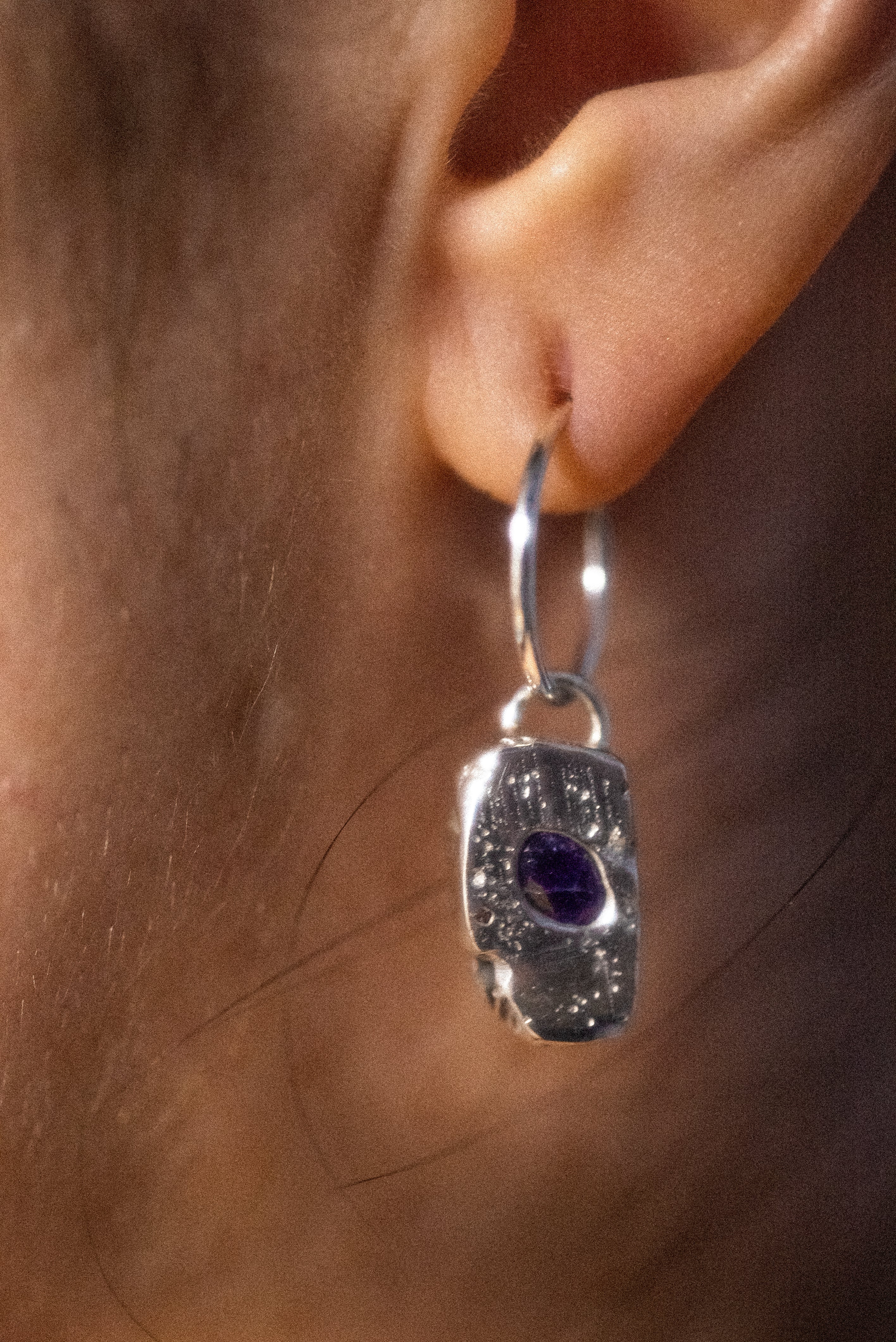 Slab earrings store